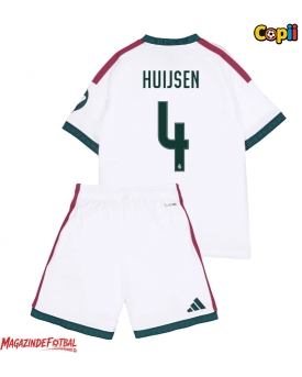 Real Madrid Dean Huijsen #4 Echipament de Fotbal Replică 2026-27 Copii Acasa (+ Șorturi)